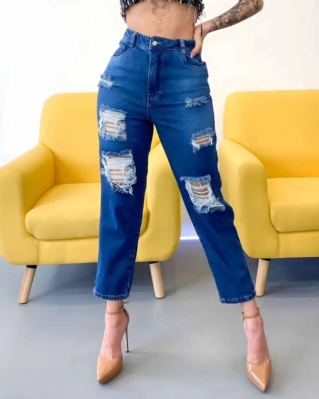 Look Your Best Straight Jeans