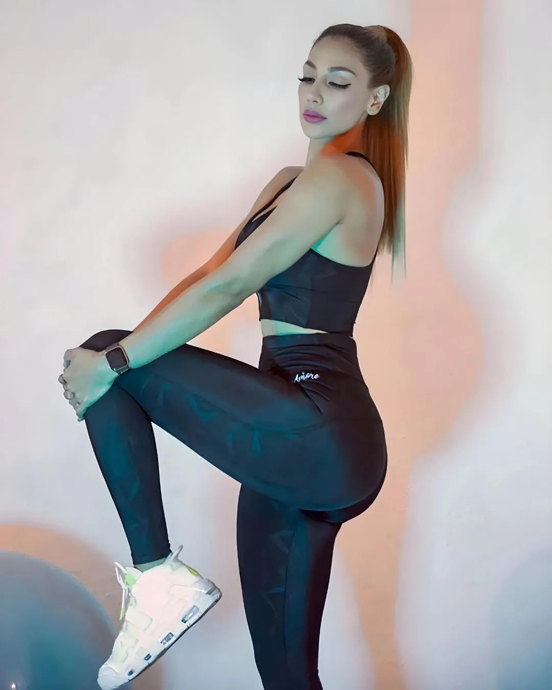 Amore Fit Black Leggings