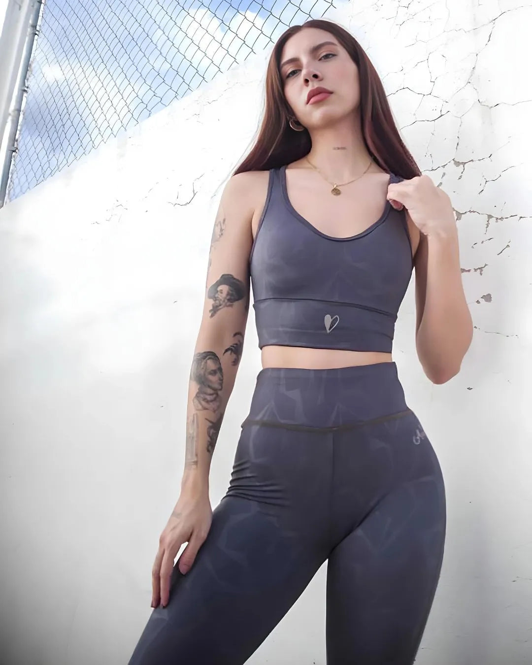 Amore Fit Grey Leggings