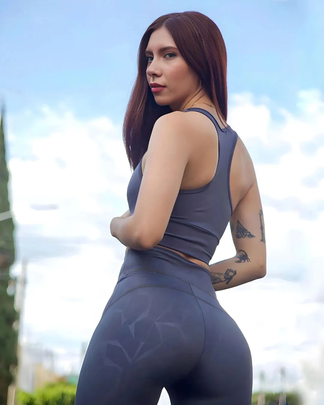 Amore Fit Grey Leggings